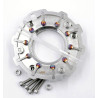 Zmienna geometria Nozzle Ring GTNZ-0020