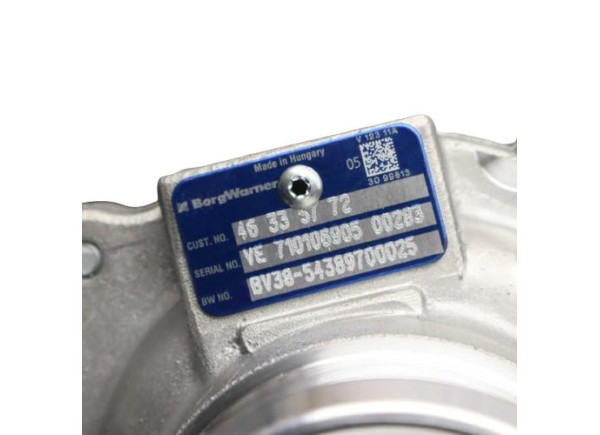 Turbo Alfa Romeo JEEP Fiat 1.6 JTD 105 120 KM 54389700025